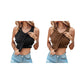 💖LAST DAY SPECIAL PRICE: ￡8.99!!💖Ribbed Stretchy Tank Top with Shelf Bra