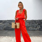 🩷Mother's Day 50% discount🩷Women's Sleeveless Wide Leg Jumpsuit