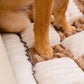 ⏰Last day 49% OFF🔥Cream-coloured Large Plaid Square Pet Carpet Bed Sofa Cover