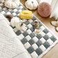 ⏰Last day 49% OFF🔥Cream-coloured Large Plaid Square Pet Carpet Bed Sofa Cover