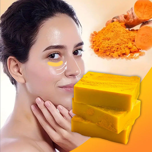 🥇Buy 2 Get 1 Free🧼Lemon Turmeric & Kojic Acid Soap Bars✨