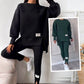 🏵️2025 New Styles-50% OFF🏵️Women's Casual Sweatshirt Leggings Set