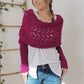 🔥Last Day Sale 49% OFF🏆️Women's Wrap Knit Shawl with Sleeves