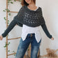 🔥Last Day Sale 49% OFF🏆️Women's Wrap Knit Shawl with Sleeves