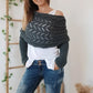 🔥Last Day Sale 49% OFF🏆️Women's Wrap Knit Shawl with Sleeves