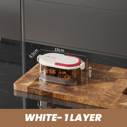 ⚡Limited-time special offer🔥 Multi-layer Sealed Spice Organizer🏠