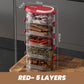 ⚡Limited-time special offer🔥 Multi-layer Sealed Spice Organizer🏠