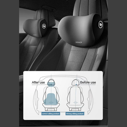 💖Creative Gift💖Car Headrest Neck And Waist Pillow