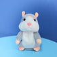 🐹 Last Day Special Price £12.99! Free Shipping！✨Talking Hamster Plush – repeats whatever you say, auto head-shaking, hilarious fun for kids & adults.🎁