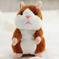 🐹 Last Day Special Price £12.99! Free Shipping！✨Talking Hamster Plush – repeats whatever you say, auto head-shaking, hilarious fun for kids & adults.🎁