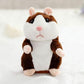🐹 Last Day Special Price £12.99! Free Shipping！✨Talking Hamster Plush – repeats whatever you say, auto head-shaking, hilarious fun for kids & adults.🎁