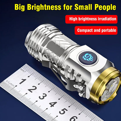 🔥Hot Promotion 49% Off🔥Three-Eyed Monster Mini Flash Super Power Flashlight🔦