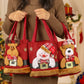 Christmas Gift Bag with 3D Doll Decoration
