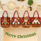 Christmas Gift Bag with 3D Doll Decoration