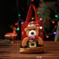 Christmas Gift Bag with 3D Doll Decoration