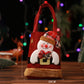 Christmas Gift Bag with 3D Doll Decoration