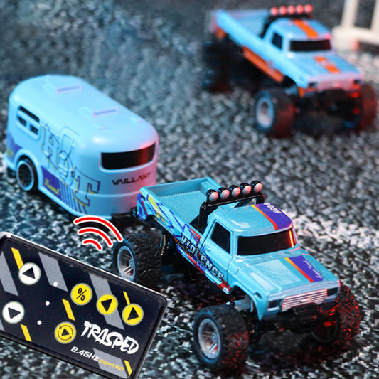 🎁Halloween promotion 50% OFF🎃🚙Alloy LED Lights Remote Control Car Model