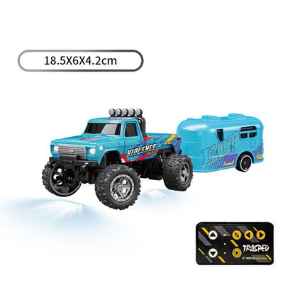 🎁Halloween promotion 50% OFF🎃🚙Alloy LED Lights Remote Control Car Model