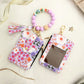 🎁Christmas Gifts Special Offer - 50% OFF🌸 Women’s Boho Style Card Bag with Beaded Bracelet & Tassel Keychain