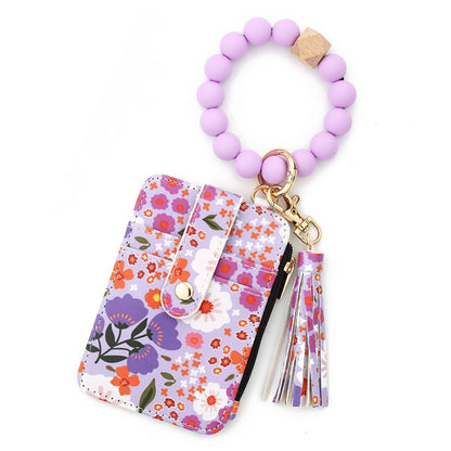 🎁Christmas Gifts Special Offer - 50% OFF🌸 Women’s Boho Style Card Bag with Beaded Bracelet & Tassel Keychain