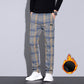 🥇Hot Sale - 50% OFF✨👖Casual Plaid Pants with Pockets