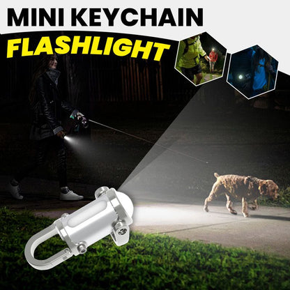 😍LAST DAY SALE 50% OFF🔥1200LM Super Bright Mini Keychain Flashlight Waterproof