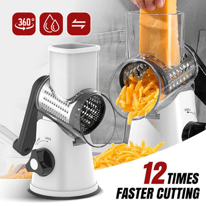 ⏰Limited Time Sale 49% OFF🔥3 in 1 rotary cheese grater Vegetable slicer
