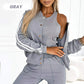 ❤️⏳Time-Limited Special 70% Off⏰Women's Three-piece Baseball Jacket And Pants Set