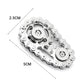 Stainless Steel Gear Chain Fidget Spinner