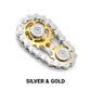 Stainless Steel Gear Chain Fidget Spinner