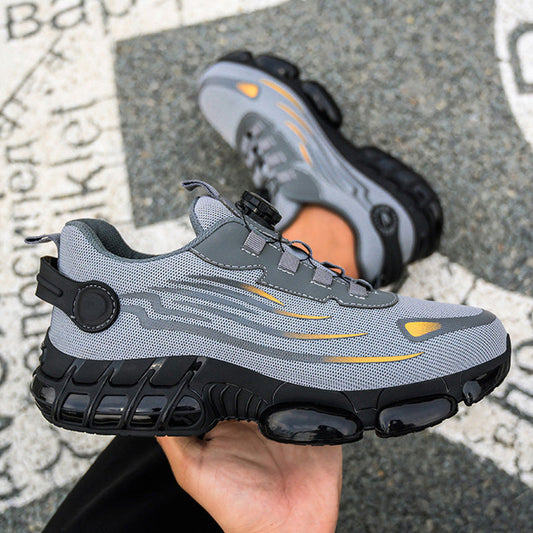 👟 50% OFF & FREE SHIPPING! ✨ Non-Slip Safety Shoes with Shock-Absorbing Studs - Anti-Puncture & Waterproof Design for Work & Outdoor Use 🛡️🔧