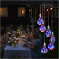 🌈2025 BEST GIFT TO FAMILY🌠💡Colorful LED Solar-Powered Light Bulb Wind Chimes