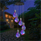 🌈2025 BEST GIFT TO FAMILY🌠💡Colorful LED Solar-Powered Light Bulb Wind Chimes