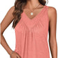💥Limited time 50% off🍃 Women’s V-Neck Sleeveless Tank Top – Effortless Comfort & Chic Style! ✨👚