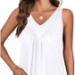 💥Limited time 50% off🍃 Women’s V-Neck Sleeveless Tank Top – Effortless Comfort & Chic Style! ✨👚