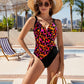 🏖️Summer Hot Sale 50% OFF🏝️Women’s One Piece Ruched Push-Up Swimsuit