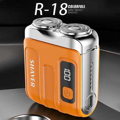 🎉 2026 Sale — Over 37,600 Sold 🪒 Portable Mini Electric Shaver – Men Travel Grooming Tool 🧳