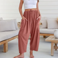🌞Summer Hot Sale 49% OFF -👖Women's Linen Wide Leg Pants with Pockets