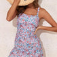 🏖️Summer Hot Sale 50% OFF💝Women Vintage Tummy Control Two Piece Tankini Swimsuits