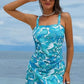 🏖️Summer Hot Sale 50% OFF💝Women Vintage Tummy Control Two Piece Tankini Swimsuits