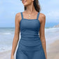 🏖️Summer Hot Sale 50% OFF💝Women Vintage Tummy Control Two Piece Tankini Swimsuits