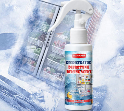 ❄️Surprise Price: ￡8.99 Today!!❄️🧊 Buy 2 Get 1 Free | Defrosting Spray for Fridge Freezer 🎁 Includes Free Spatula1