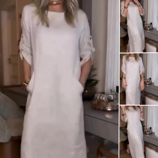 🎁Summer Big Sale-50% OFF👗Women's Loose Comfortable Versatile Long Dress
