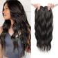🔥HOT SALE 50% OFF🔥Wavy Clip-In Hair Topper with Bangs for Thinning Hair