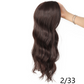 🔥HOT SALE 50% OFF🔥Wavy Clip-In Hair Topper with Bangs for Thinning Hair