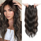 🔥HOT SALE 50% OFF🔥Wavy Clip-In Hair Topper with Bangs for Thinning Hair