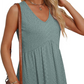 ⏰Hot Sale 50%!Women’s Casual V-Neck Floral Ruffles Sleeveless Top