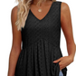 ⏰Hot Sale 50%!Women’s Casual V-Neck Floral Ruffles Sleeveless Top