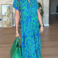 🌊Time-limited Special 50% OFF🎨Women's Casual Print A-Line Long Dress