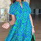 🌊Time-limited Special 50% OFF🎨Women's Casual Print A-Line Long Dress